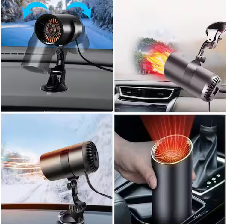 Portable Windshield Defogger and Defroster