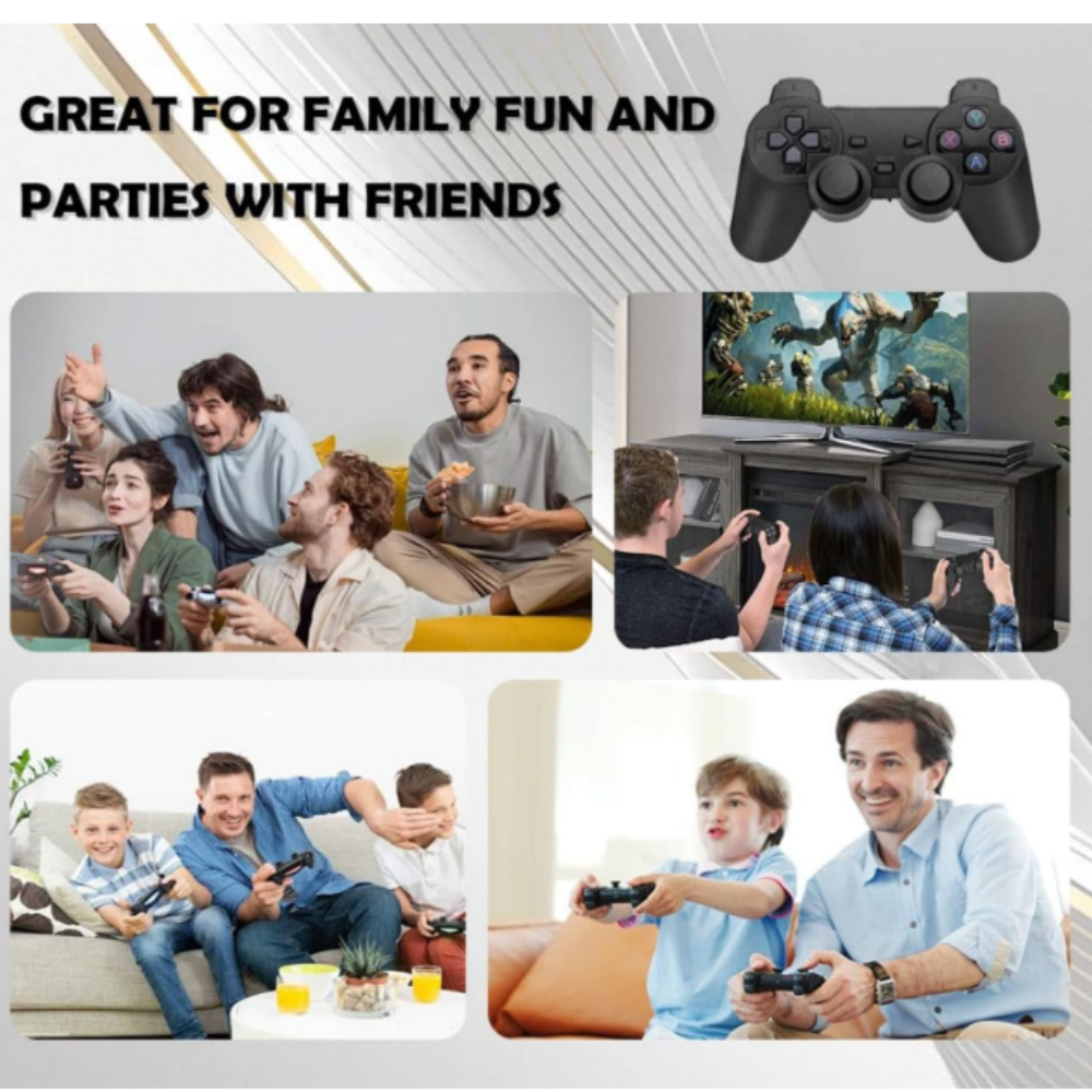 Game Stick Console TV 4K – Double Système