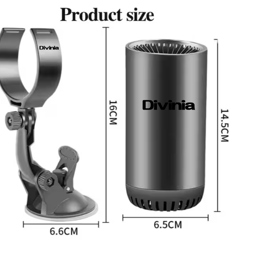 Portable Windshield Defogger and Defroster