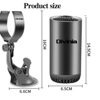 Portable Windshield Defogger and Defroster