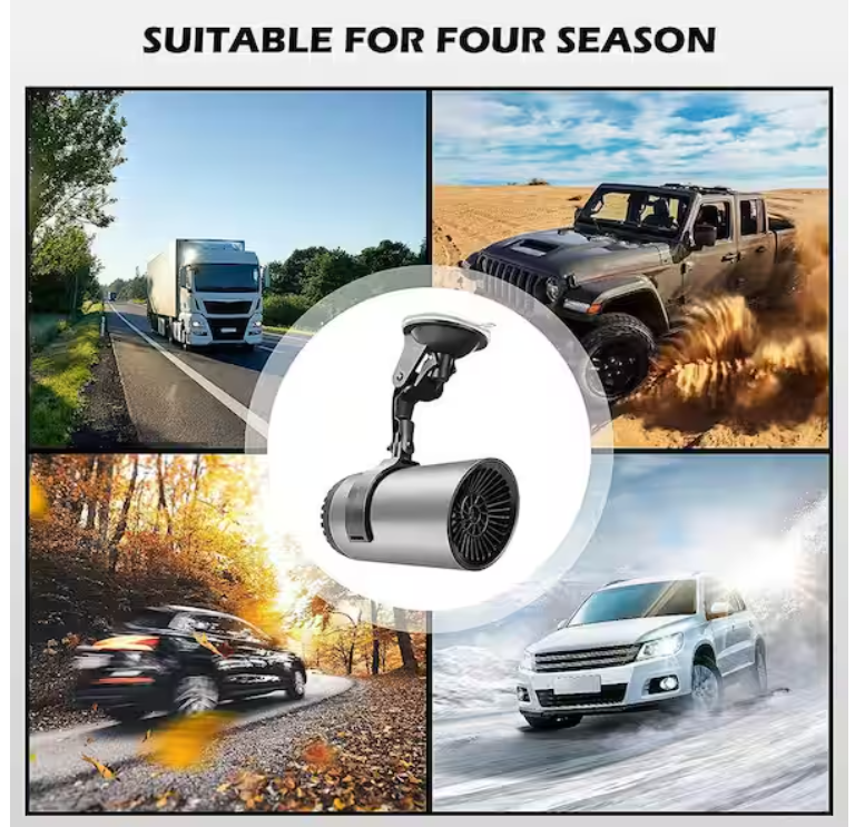 Portable Windshield Defogger and Defroster