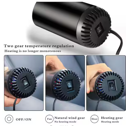 Portable Windshield Defogger and Defroster